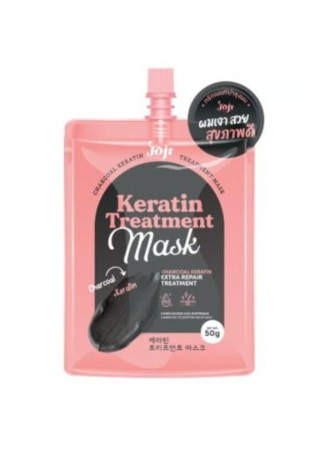 Charcoal and Keratin Hair Mask for All Hair Types 50g